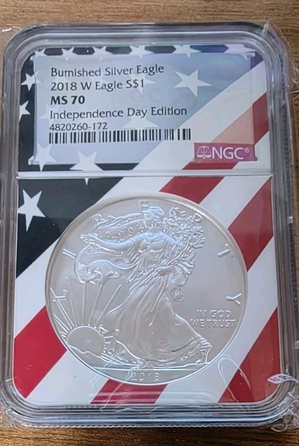 American Eagle MS 70 Graded 2018 Silver Bullion Coins for sale | eBay