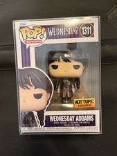 Wednesday Funko Pop Wednesday Addams #1311 Hot Topic Exclusive