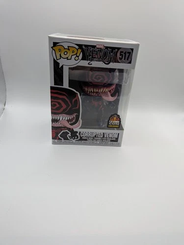 Funko Pop! Vinilo: Marvel - Veneno corrupto (brilla en la oscuridad) - Tema candente #517