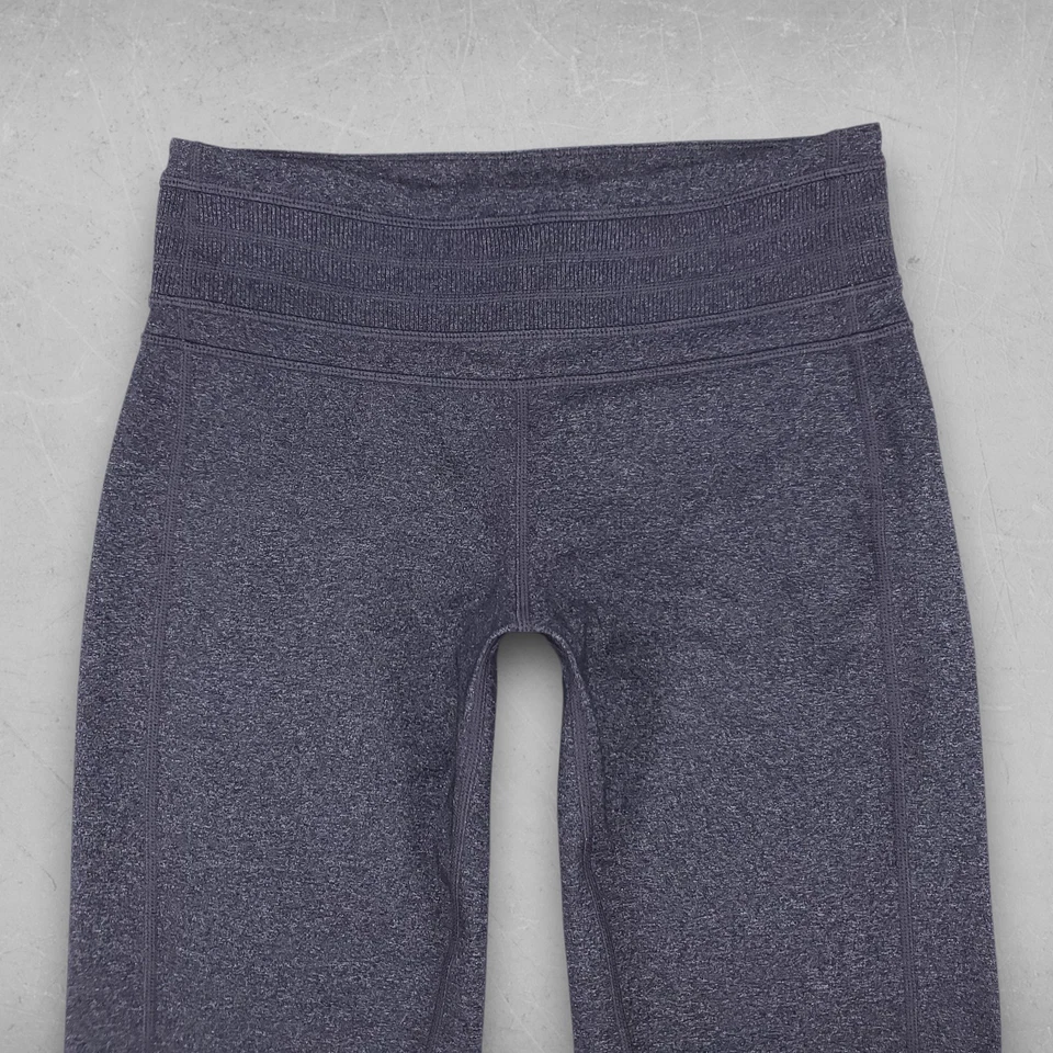 Pantalones de yoga Prana para mujer S gris carbón jaspeado pierna ancha acampanados ocio informales Foto 3 de 4