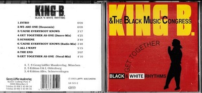 CD King B. - Black & White Rhythms 1993 I Wydanie _________________________