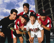 * DONNIE WAHLBERG * signed 8x10 photo * NEW KIDS ON THE BLOCK * COA *