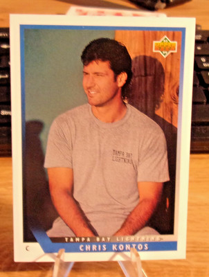 1993-94 Upper Deck - Chris Kontos - Tampa Bay Lightning #54
