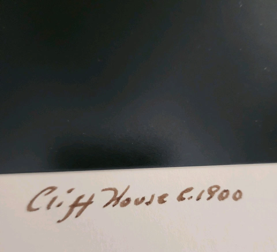 The Cliff House Sanfransisco California 带框印花 — 第 4/4 张图片