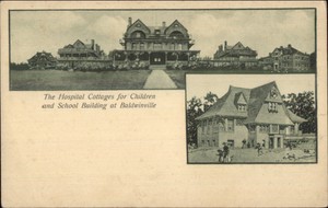Baldwinville Ma Hospital Cottages For Children C1905 Postcard Ebay