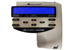 Pre-Owned Midland Weather Radio WR120 With Instruction Booklet