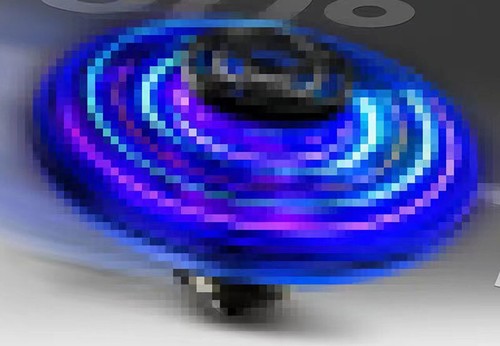 Boomerang Flying Spinner Magic Mini OVNI Drone Flyorb Calmante Juguetes LED RGB Luz - Imagen 14 de 15