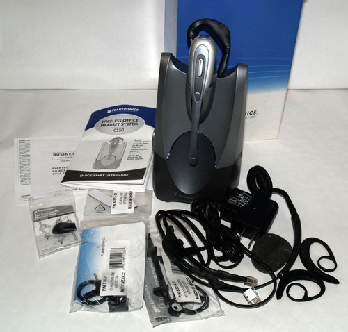 PLANTRONICS CS50 WIRELESS OFFICE HEADSET SYSTEM P/N 63120-21 - Picture 3 of 6