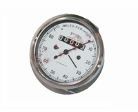 Replik Smiths Tacho Tachometer Weiß 80 Mph FüR Norton-Triumph Ariel BSA