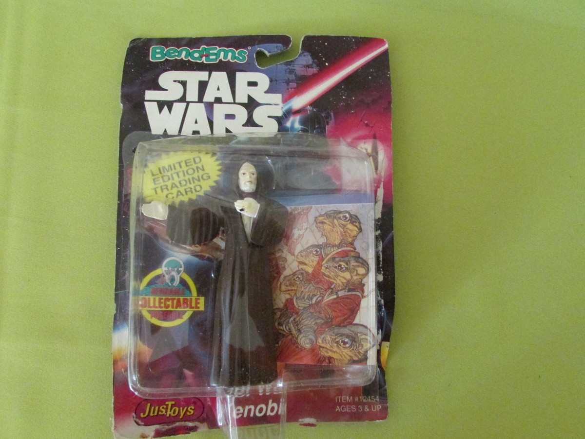 STAR WARS Bend'Ems Obi-Wan Kenobi フィギュア Bend Ems STAR WARS OBI WAN KENOBI Action Figure w/Trading Card