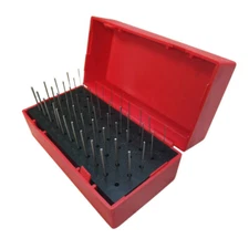 50 Pc M0011-.060'' Steel Plug Pin Gage Set Minus Pin Gauges Metalworking