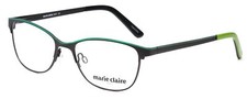 Calabria Claire 6231 Cat-Eye Reading Glasses 7.00 Black Green Women