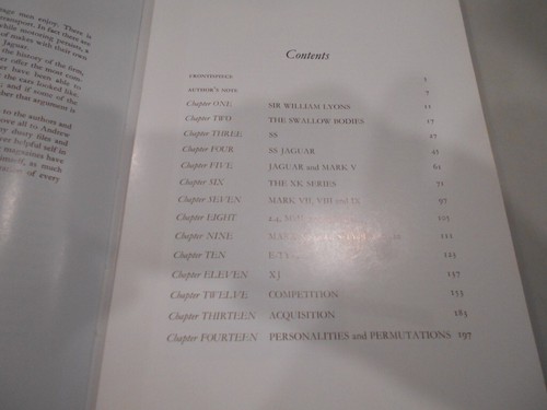 The Jaguar Tradition by Michael Frostick. Dalton Watson 1977. HCDJ. Clean copy. - Picture 6 of 10