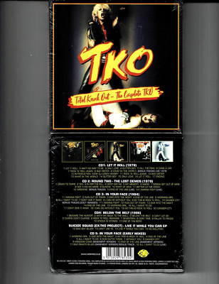 TKO - TOTAL KNOCK OUT:  THE COMPLETE TKO (5CD 2024) NEW  *78 TRACKS*