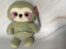 Aurora - Medium Green Cozyroos - 9.5" Sloth - Snuggly Stuffed Animal