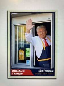 Donald Trump 2024 “Team Trump” Custom ACEO Card MAGA 50% Donated 2 Team Trump