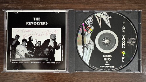 ROB RIO & THE REVOLVERS - FINE YOUNG GIRL (CD) 1994!! RARE!! BOSS PRODUCTIONS - Picture 3 of 3