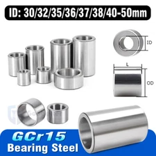 Bearing Steel Sleeve Bushing ID 30/32/35/36-50mm Wear-Resistant Standoff Spacers
