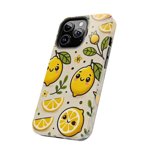 Cutesy Lemon Tough Phone Case Stylish & Durable Protection - 第 48/103 張圖片