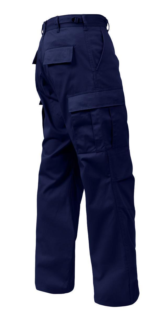BDU Pants Mens ROTHCO 7885 NAVY BLUE FATIGUES BDU Cargo Pants