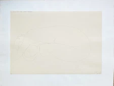 Emilio GRECO 1975  acquaforte originale firmata