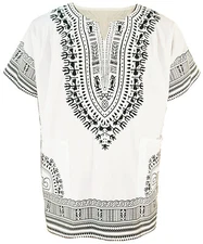 White African Unisex Dashiki Shirt DP3830 Small to 7XL Plus Size