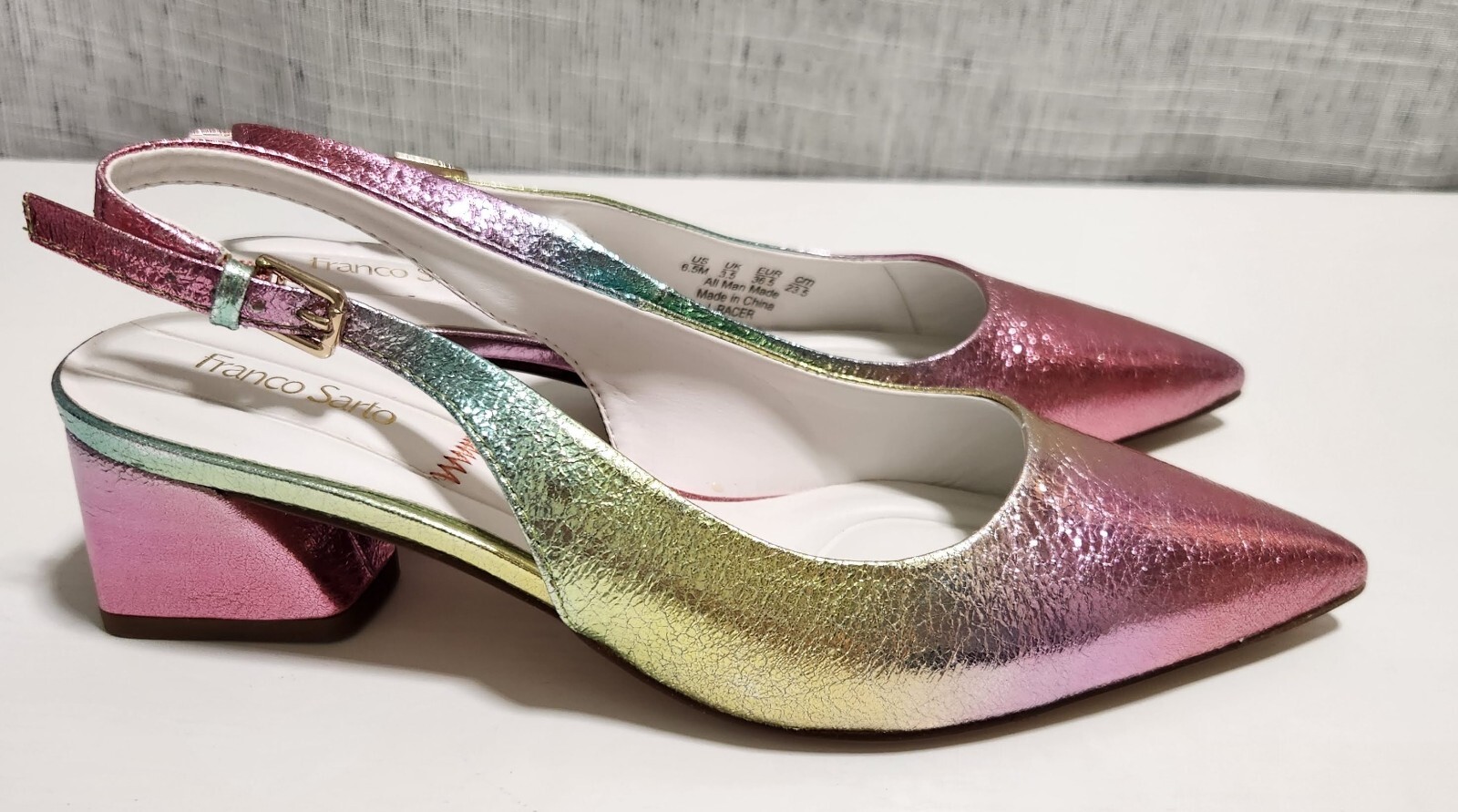 Franco Sarto Women's Racer Slingback Pump Size 6.5M | eBay