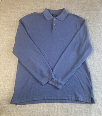 VanHeusen Henley Mens Size Large Shirt Stranger Things Polo Sweater