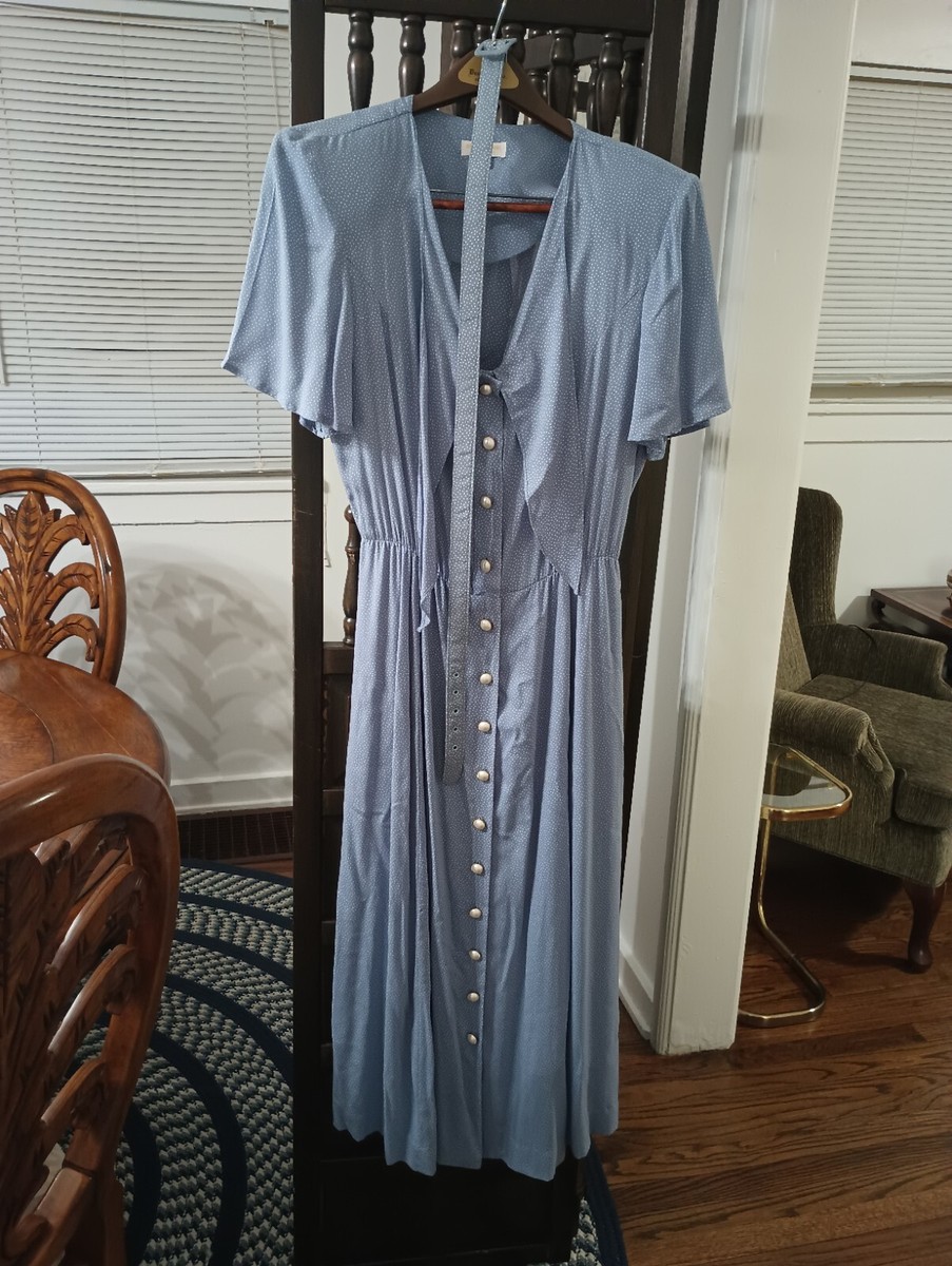blue shirt dress midi Women's Pleated Waist Denim Medium Wash / L Buy Teal Blue 100% Mermaid Prom dresses Plus Size Denim Overall SIZE:L (16-16.5 34/35)