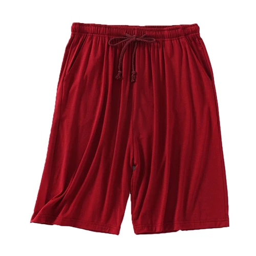 Men Soft Sleep Shorts Loose Lounge Shorts Sleep Pj Pant with Pockets L-8XL Short - Picture 8 of 24