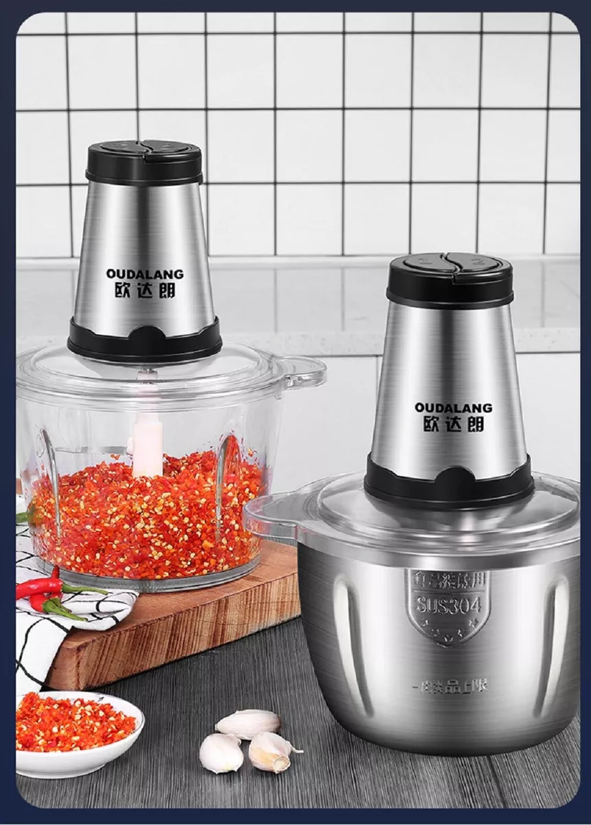 Stainless Steel Electric Food Grinder