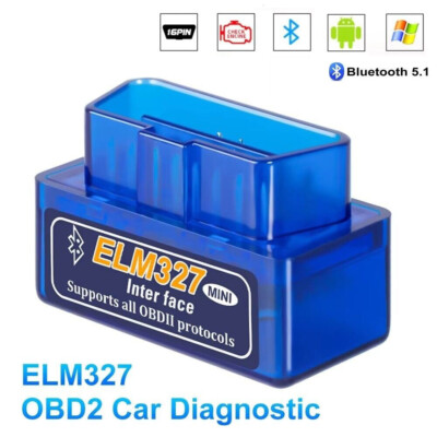 Super Mini ELM327 Bluetooth V2.1 Auto OBD2 Diagnosegerät Scanner Zum Android IOS