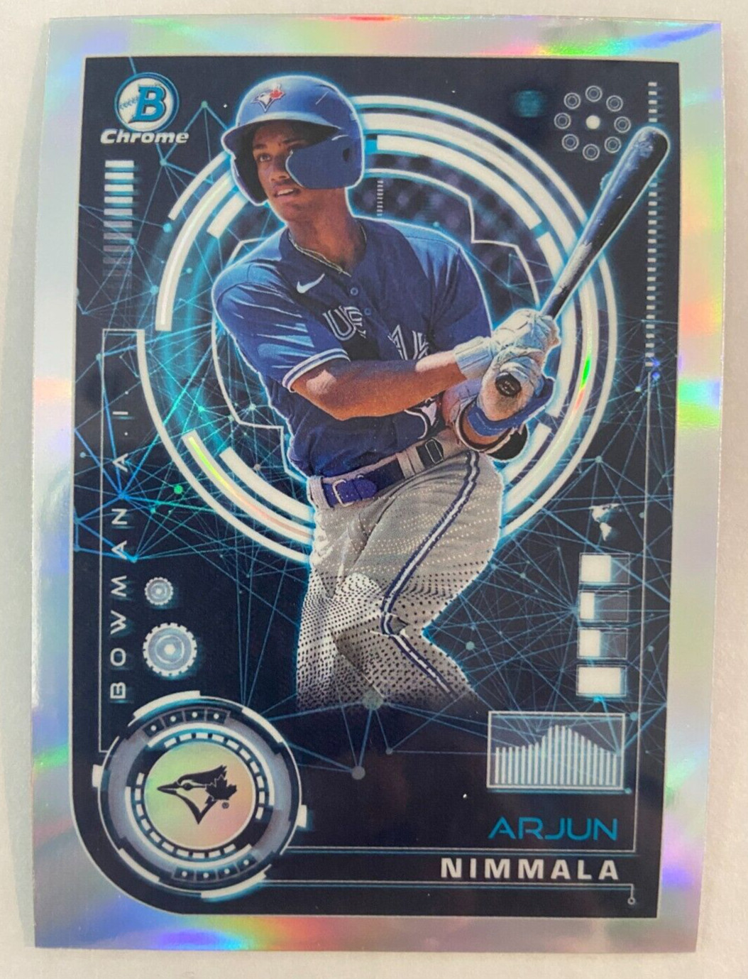 2024 Bowman Chrome ARJUN NIMMALA Bowman AI