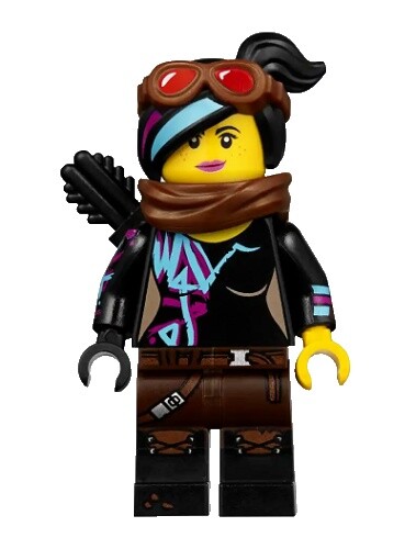 LEGO Wyldstyle Lucy Minifigure 71200 tlm099 Alternate Face Arm