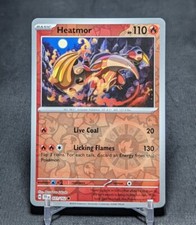 Heatmor Common Reverse Holo Fire Temporal Forces Pokemon TCG Card 031/162