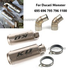 Tubo attacco centrale punte scarico moto per Ducati Monster 695 696 795 796 1100