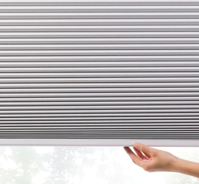 #ad Real Simple Cordless Cellular 31.5 Inch x 64 Inch Blackout Shade in Snow White $54.90