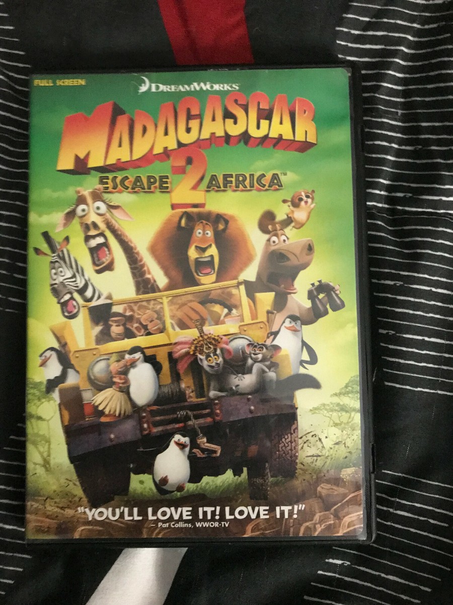 Madagascar: Escape 2 Africa (DVD, 2009, Sensormatic Widescreen