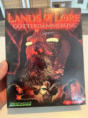 LANDS OF LORE - Götterdämmerung, PC Big Box, Westwood Studios - CIB/Komplett