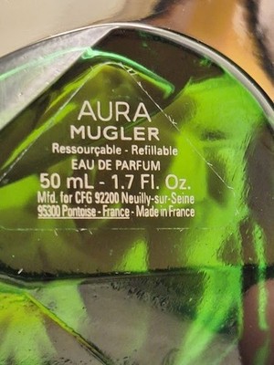 ❦AURA MUGLER,EAU DE PARFUM,THIERRY MUGLER,1.7oz50ml & MINIATURE