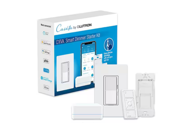 #ad Lutron DVRF BDG 1D Caseta Diva Smart Dimmer Starter Kit with Smart Hub amp; Remote $70.00