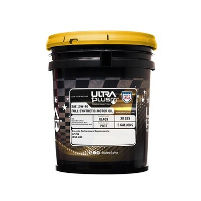 ULTRA 1PLUS SAE 10W-40 Full Synthetic 4T Engine Oil, API SN, JASO MA2 (5 Gall...