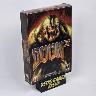Doom 3 (PC CD-ROM) Small Box CIB COMPLETE