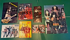 LOT OF 7 KISS POSTERS SIGNED