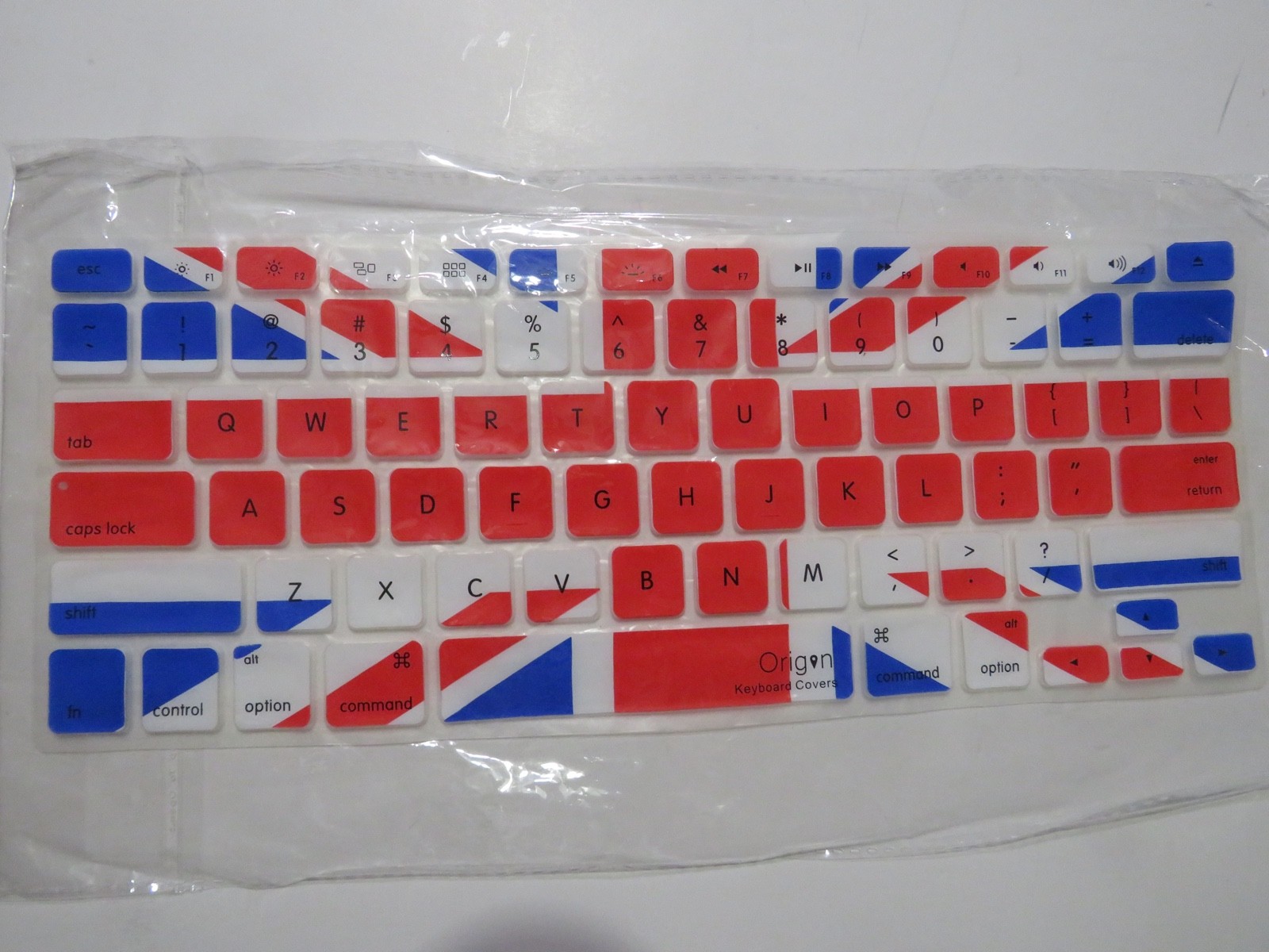 Keyboard  Cover For Apple Macbook Pro Air 13" 15" 17" (2008 2015 ...)  UK Flag