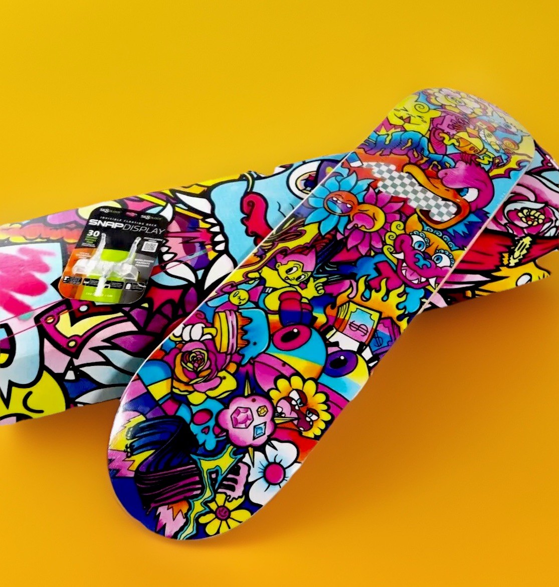 Vincent VEXX Okerman RARE Lmt. 314/500 Collectible 'Ghosts' Skate