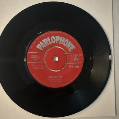The Beatles   Love Me Do / PS I love You 7'' Vinyl Record FIRST UK Pressing 1962