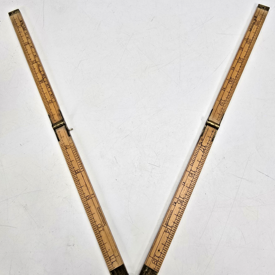 Stanley Folding Ruler No 63 Boxwood 24