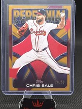 2026 Topps Celebration Perennial All-Stars Chris Sale Gold 20/50-Atlanta Braves