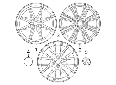 Genuine Mazda Wheel Alloy 9965-L2-6560 for sale online | eBay